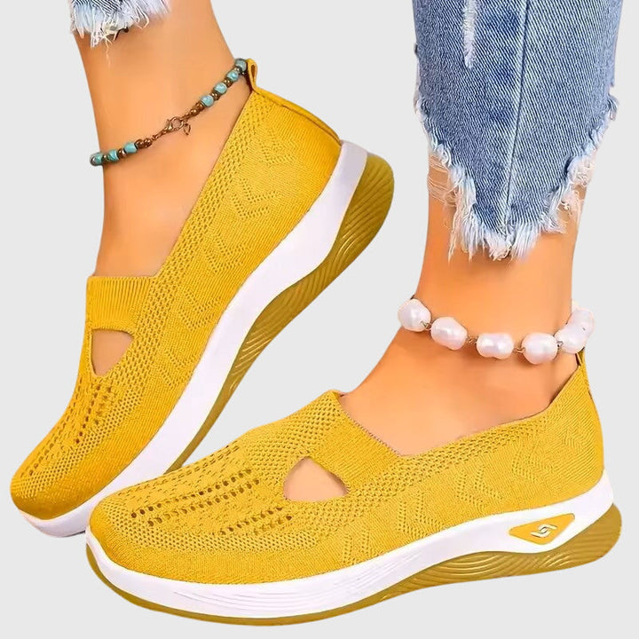 Maya | Women’s Slip-On Trainers featuring a Cut-Out Detail