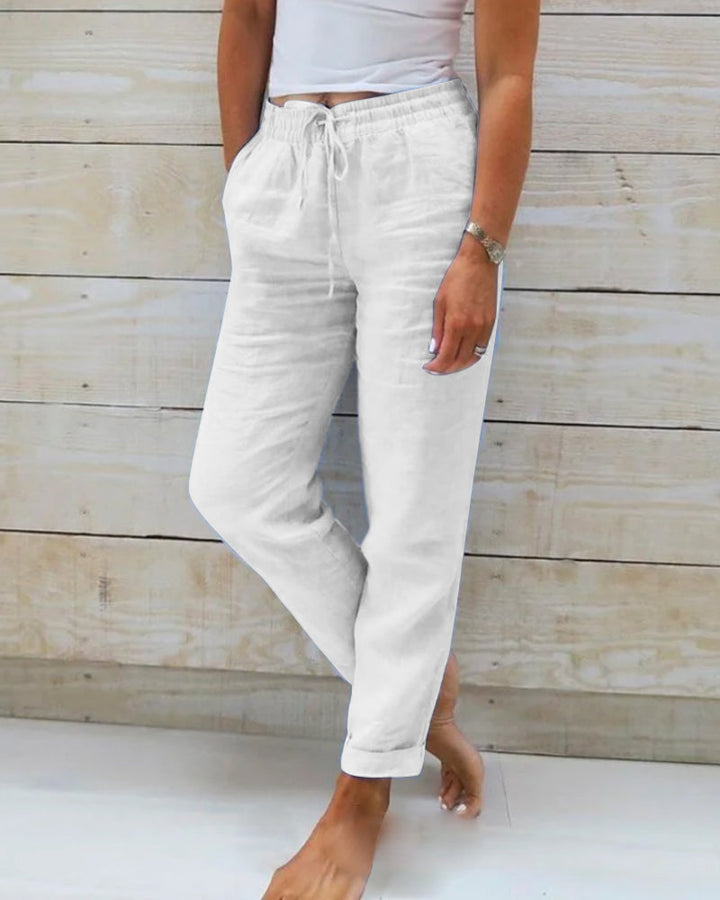 Livia | Women’s Linen Trousers designed for Relaxed Everyday Wear