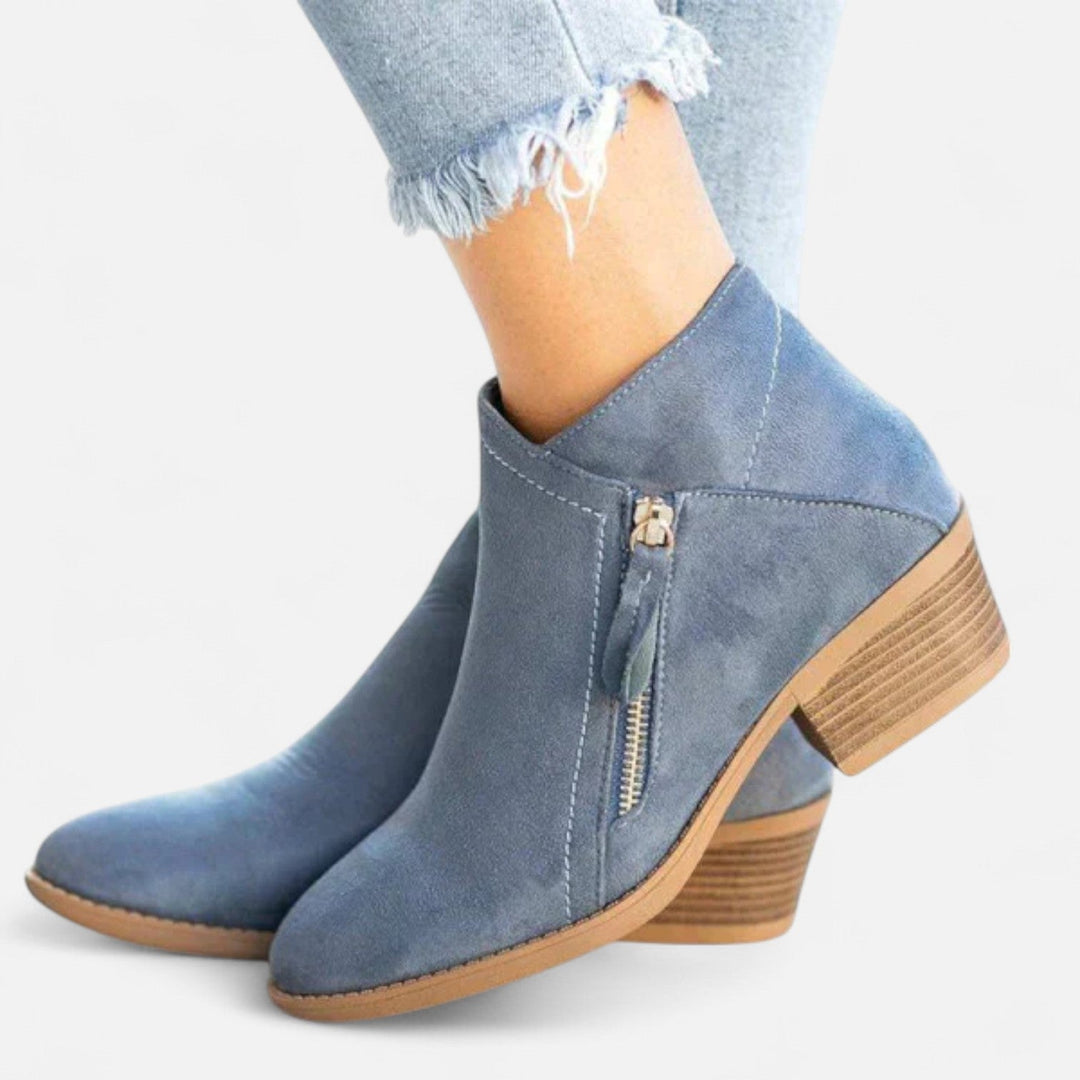 Arielle | Women’s Ankle Boots featuring Side Zip Detail