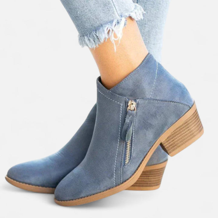 Arielle | Women’s Ankle Boots featuring Side Zip Detail