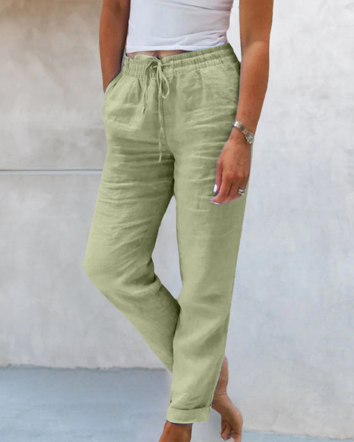 Livia | Women’s Linen Trousers designed for Relaxed Everyday Wear