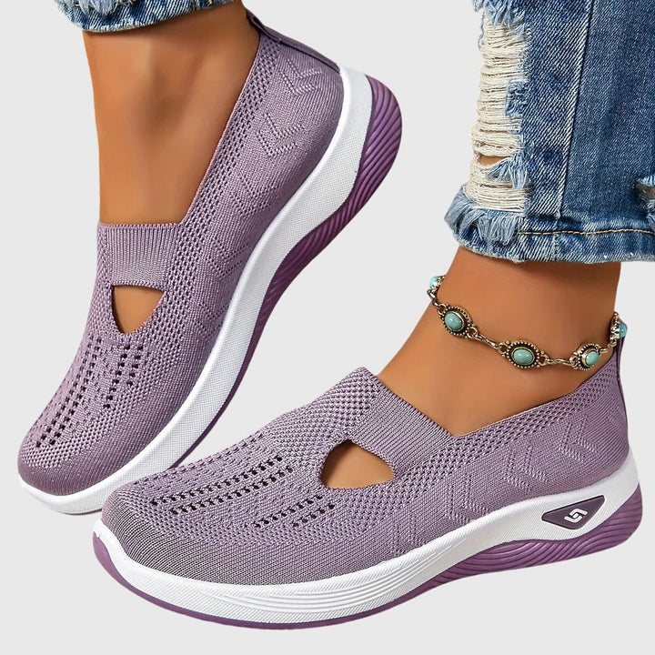 Maya | Women’s Slip-On Trainers featuring a Cut-Out Detail