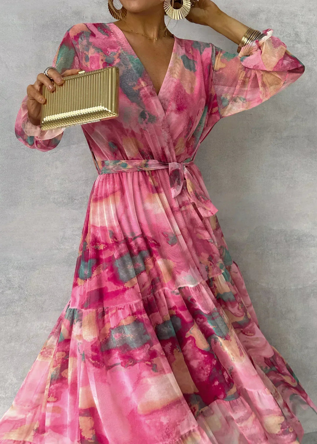 Aurora | Women’s Maxi Dress featuring a Tiered Skirt