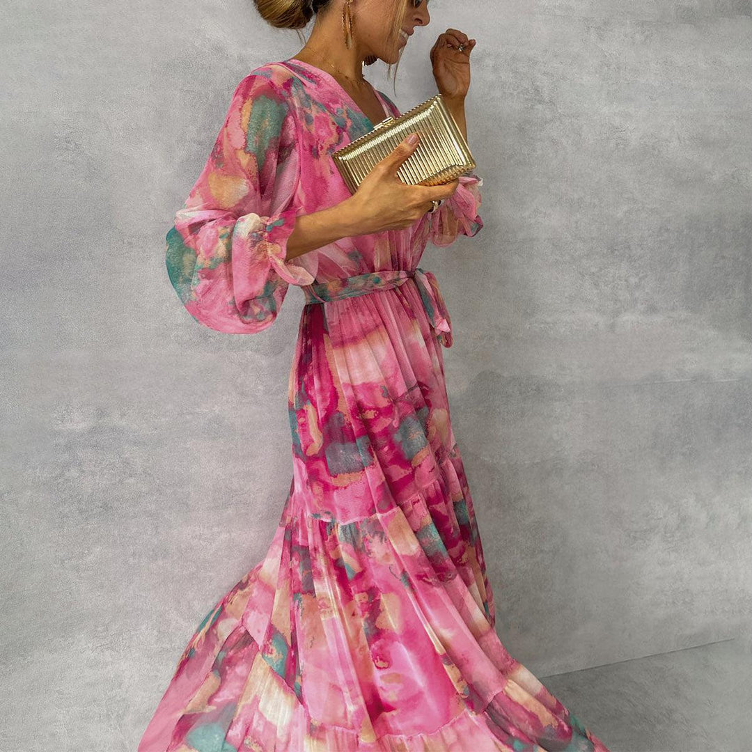 Aurora | Women’s Maxi Dress featuring a Tiered Skirt
