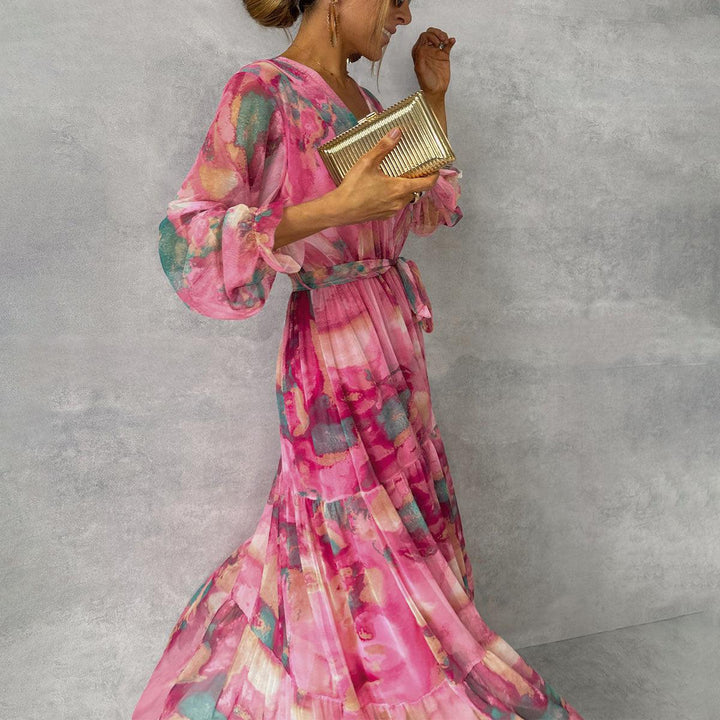 Aurora | Women’s Maxi Dress featuring a Tiered Skirt