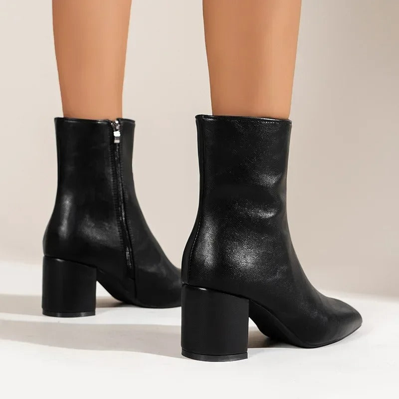 Bianca | Women’s Ankle Boots featuring a Side Zip Detail