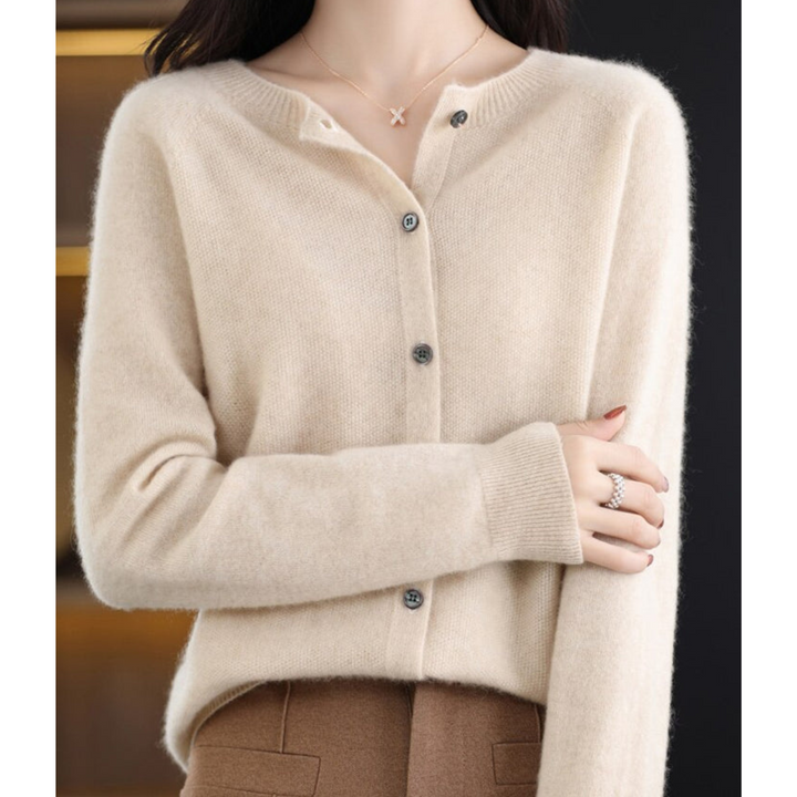 Liora | Women’s Cardigan with a Soft Button Front