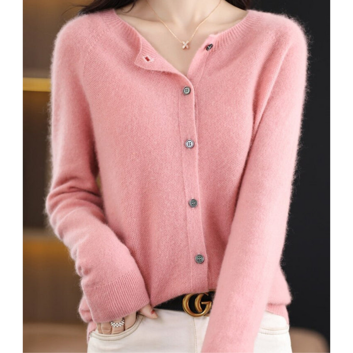 Liora | Women’s Cardigan with a Soft Button Front