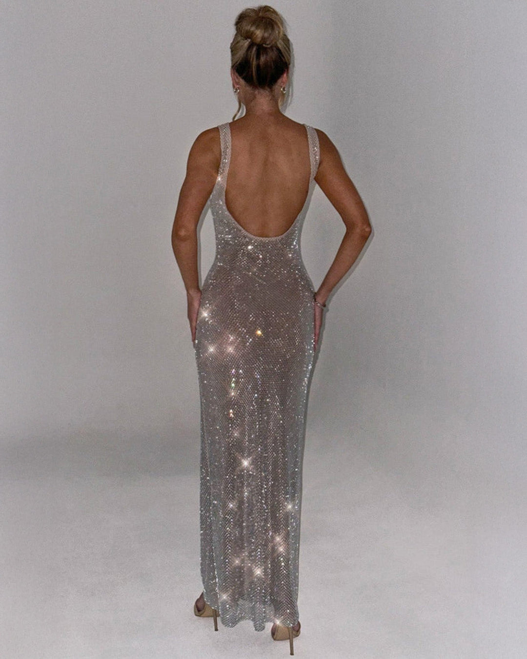 Scarlett | Women’s Evening Dress featuring Sequin Detail