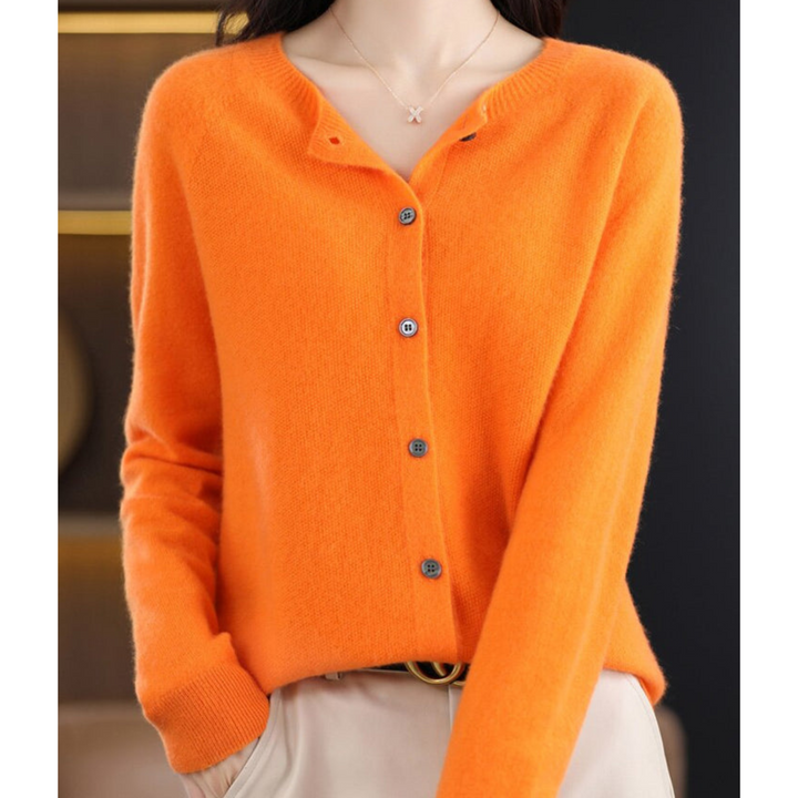 Liora | Women’s Cardigan with a Soft Button Front