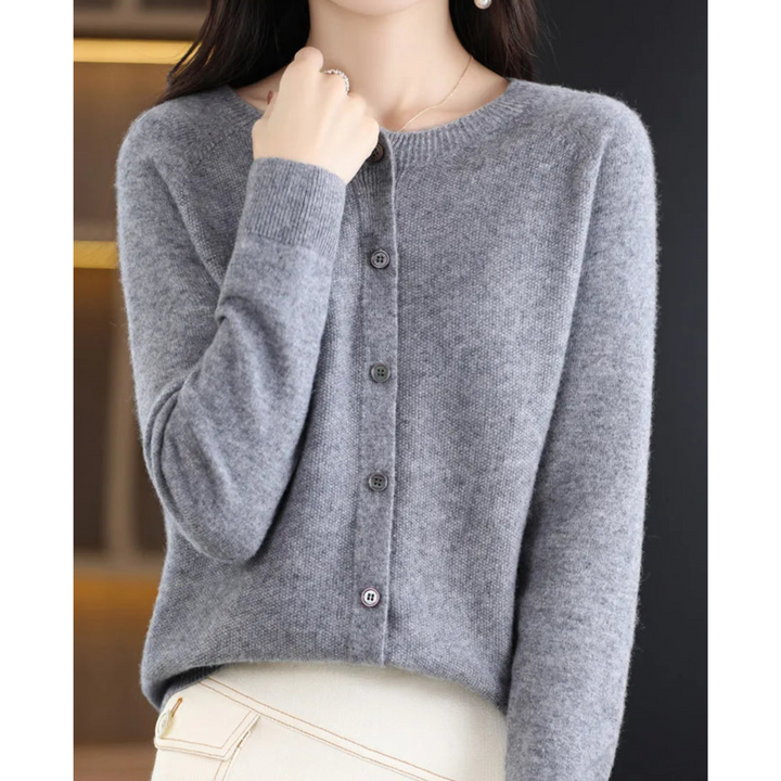 Liora | Women’s Cardigan with a Soft Button Front