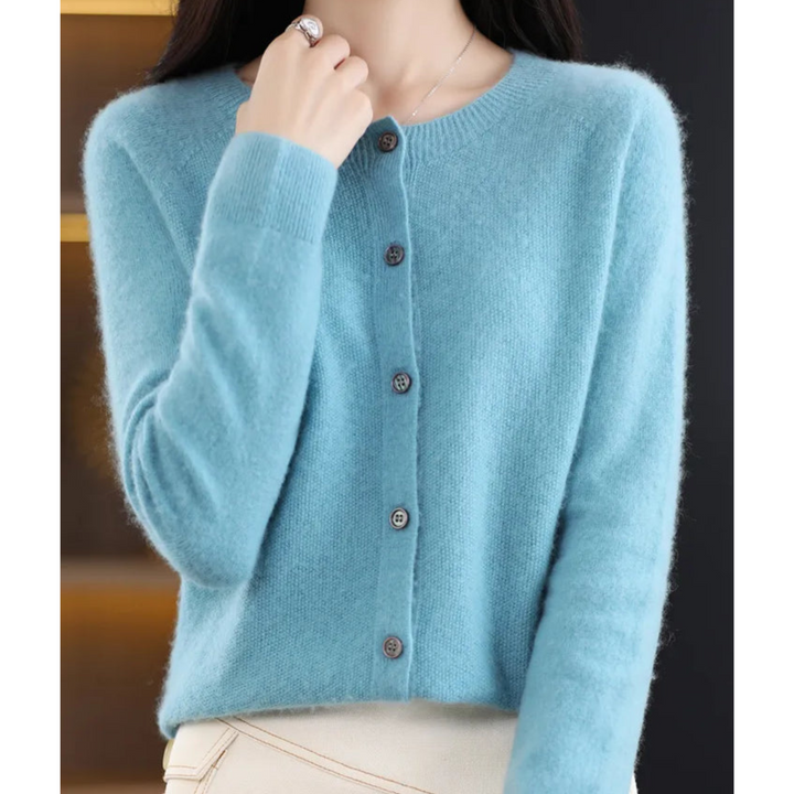 Liora | Women’s Cardigan with a Soft Button Front