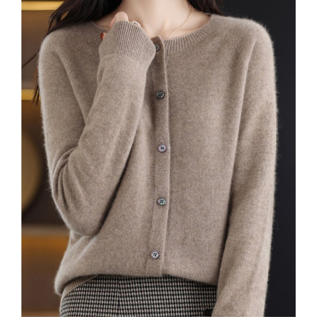 Liora | Women’s Cardigan with a Soft Button Front