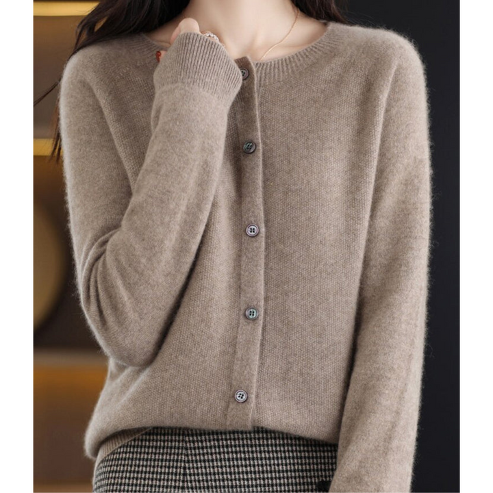 Liora | Women’s Cardigan with a Soft Button Front