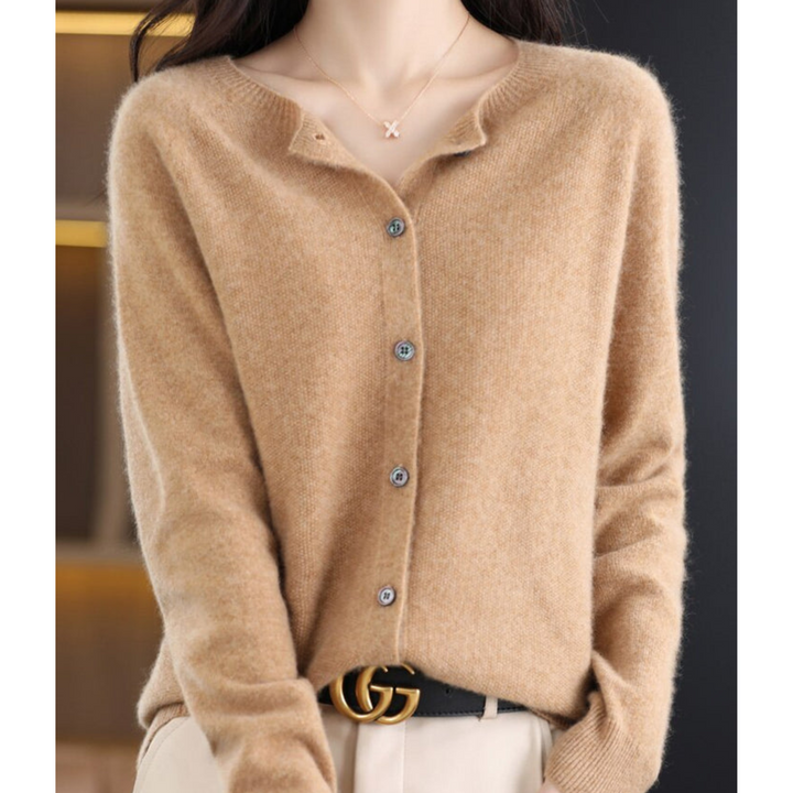 Liora | Women’s Cardigan with a Soft Button Front