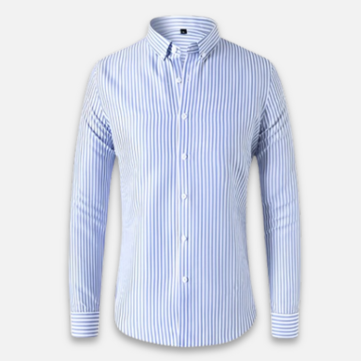 Jasper | Men's Striped Long Sleeve Shirt for Smart Casual Everyday Wear