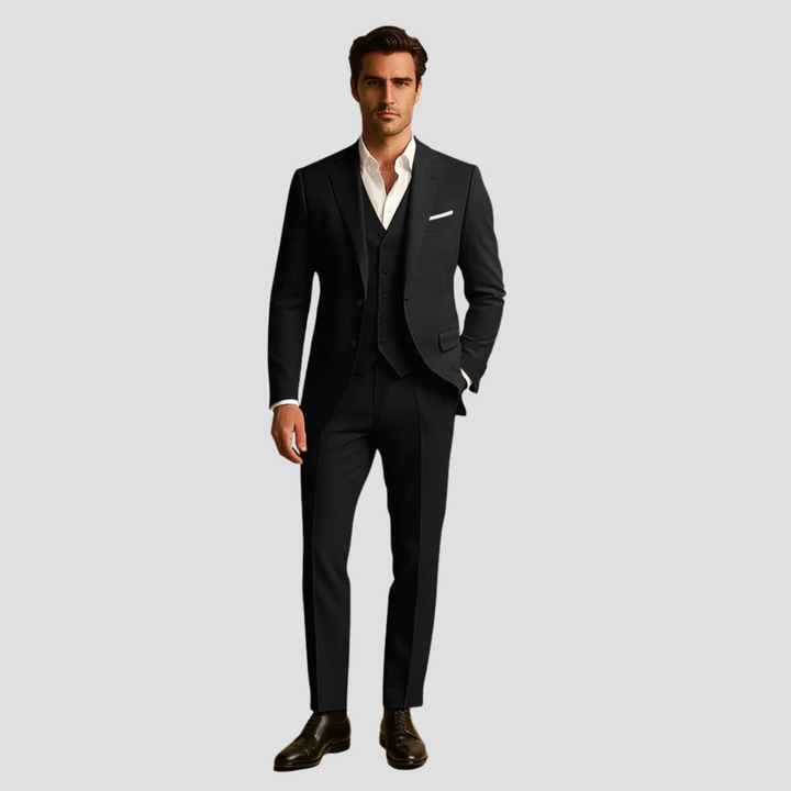 Montgomery | Men's Three-Piece Slim Fit Suit for Weddings and Formal Occasions