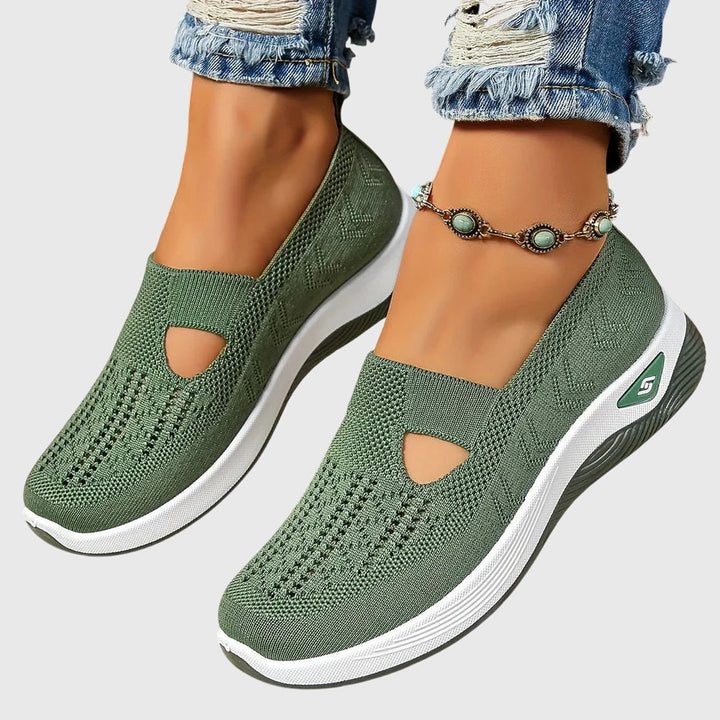 Maya | Women’s Slip-On Trainers featuring a Cut-Out Detail