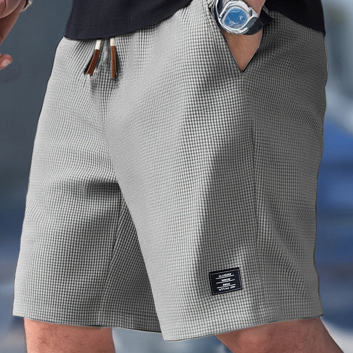 Reuben | Men’s Shorts in a Textured White Finish