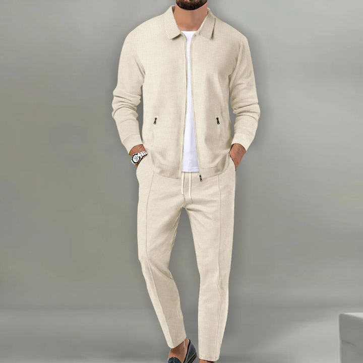 Rocco | Men’s Co-Ord Set featuring a Zip Jacket