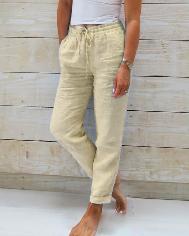 Livia | Women’s Linen Trousers designed for Relaxed Everyday Wear