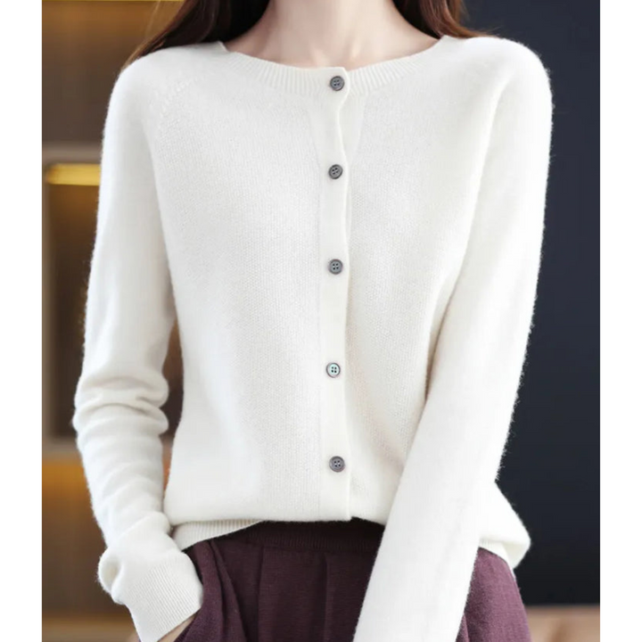 Liora | Women’s Cardigan with a Soft Button Front