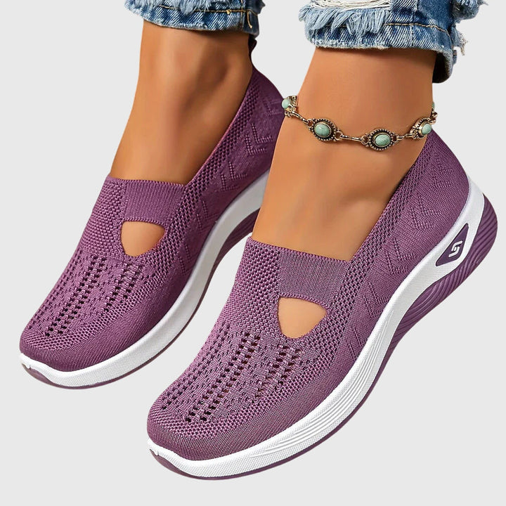 Maya | Women’s Slip-On Trainers featuring a Cut-Out Detail