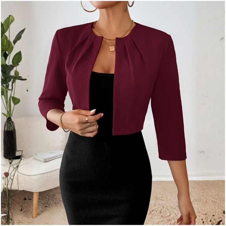 Elena | Women’s Cropped Jacket in a Clean Tailored Style