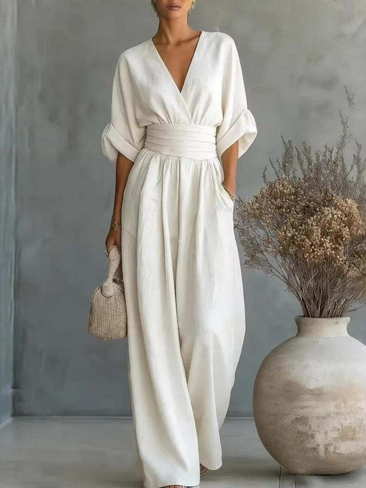 Sienna | Women’s Jumpsuit featuring a Wrap Front