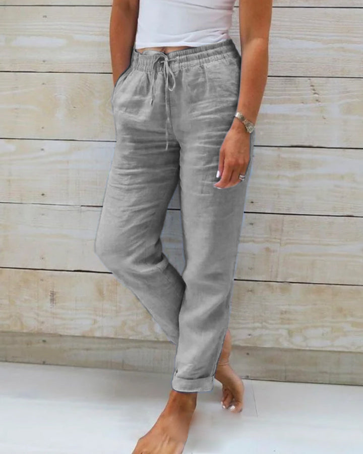 Livia | Women’s Linen Trousers designed for Relaxed Everyday Wear