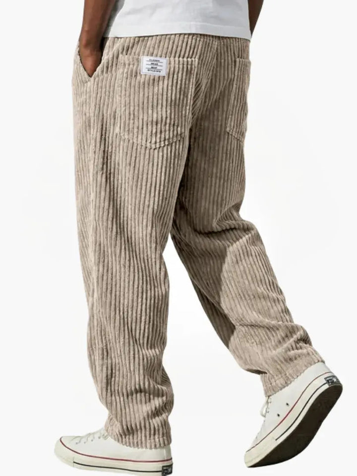 Nolan | Men’s Trousers in a Relaxed Striped Fit