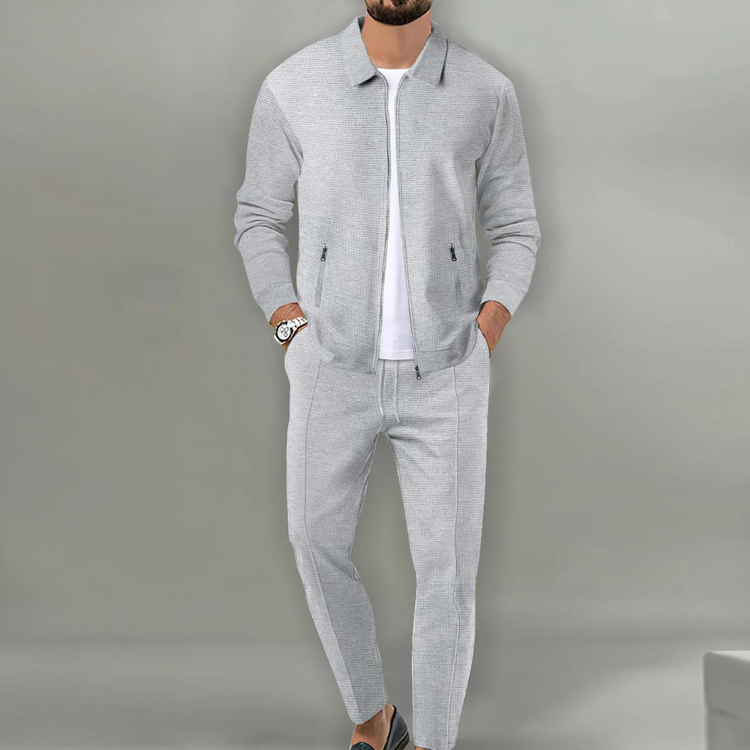 Rocco | Men’s Co-Ord Set featuring a Zip Jacket