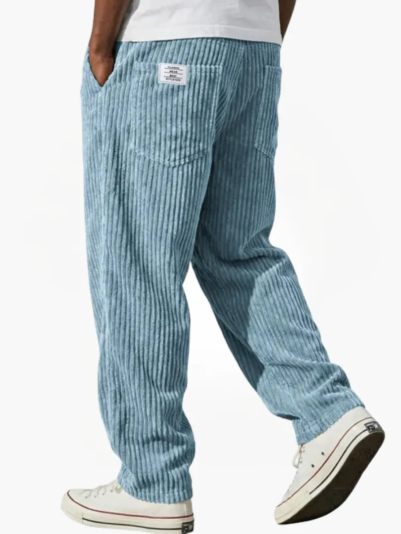 Nolan | Men’s Trousers in a Relaxed Striped Fit