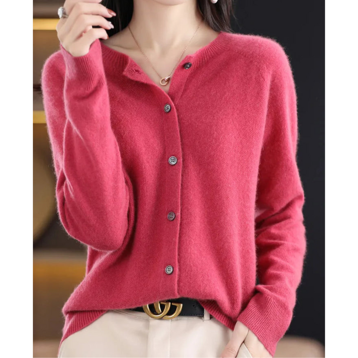 Liora | Women’s Cardigan with a Soft Button Front