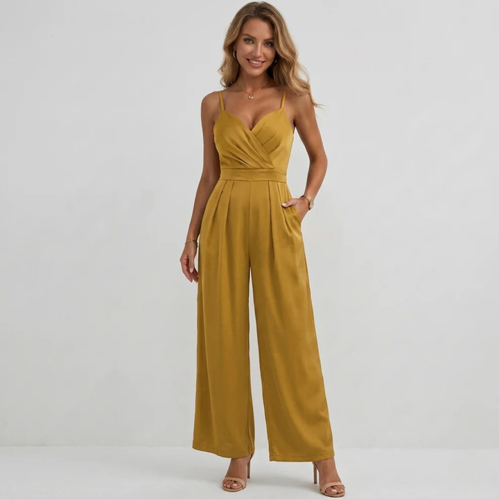 Elara | Women’s Jumpsuit in a Soft Wide Leg Style