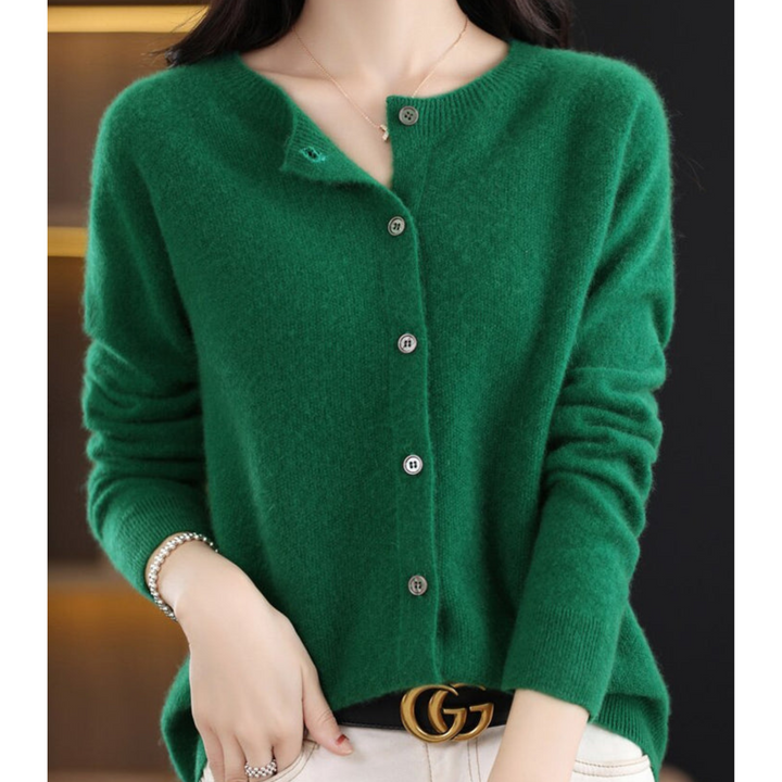 Liora | Women’s Cardigan with a Soft Button Front