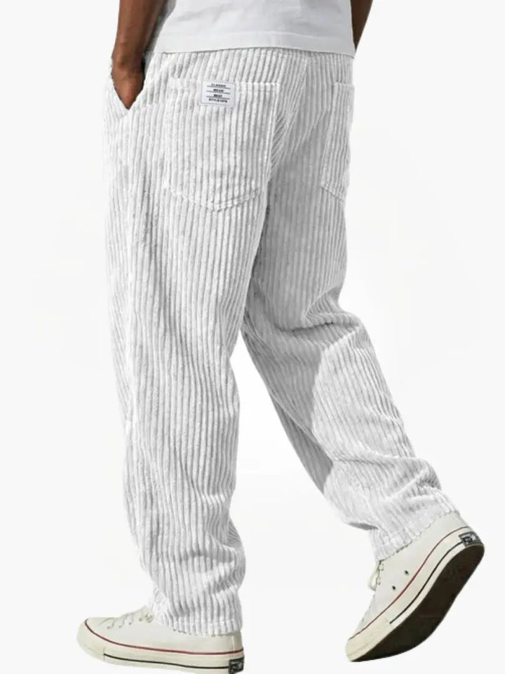 Nolan | Men’s Trousers in a Relaxed Striped Fit