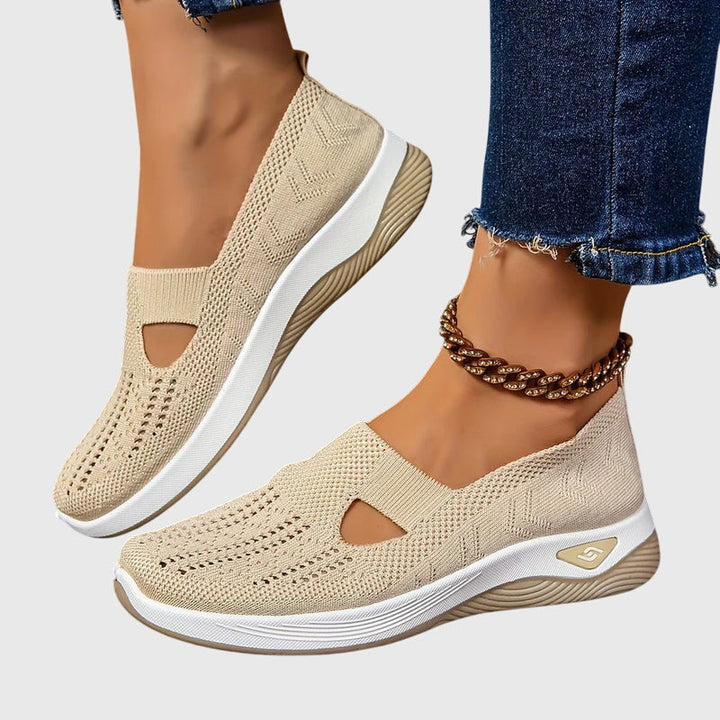 Maya | Women’s Slip-On Trainers featuring a Cut-Out Detail
