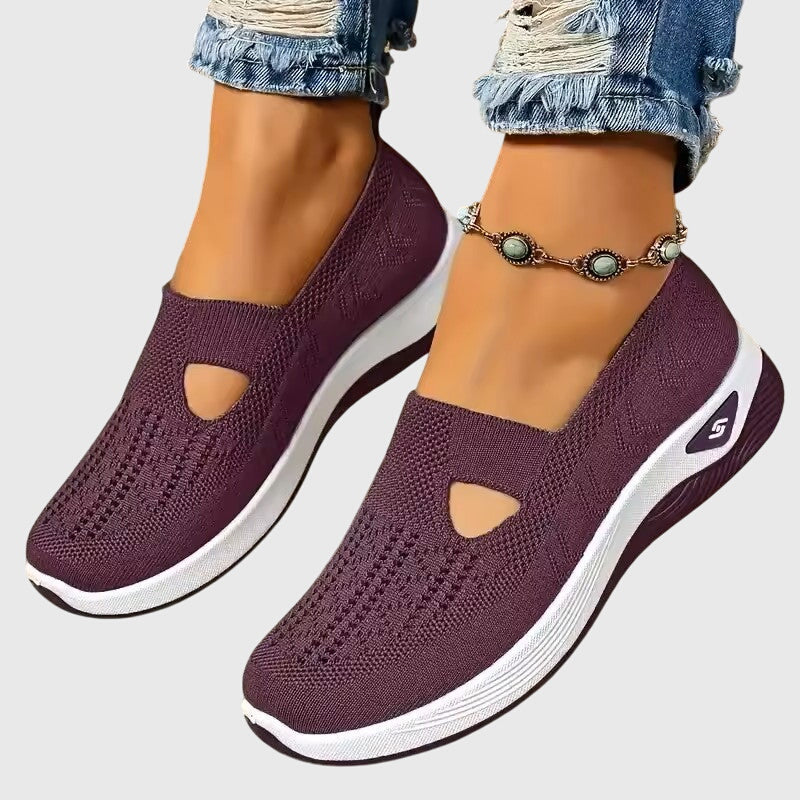 Maya | Women’s Slip-On Trainers featuring a Cut-Out Detail