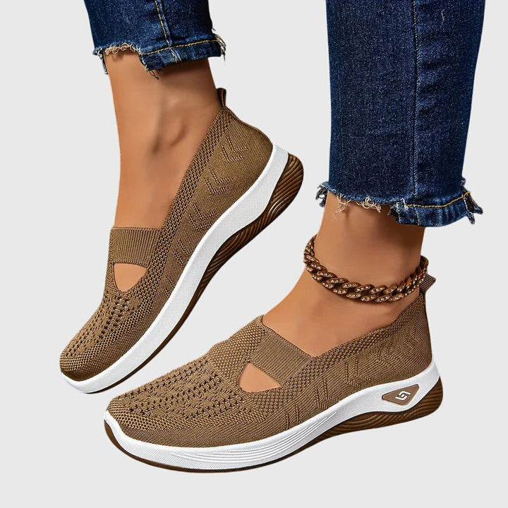 Maya | Women’s Slip-On Trainers featuring a Cut-Out Detail