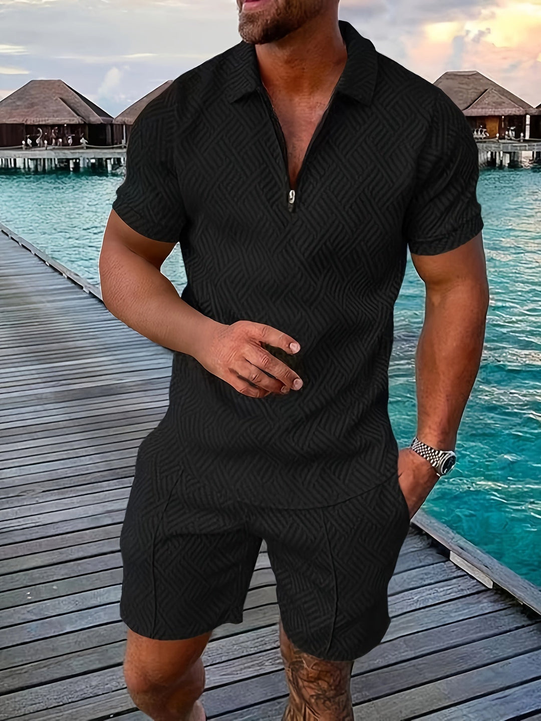 Rafferty | Men's Shirt and Shorts Set for Casual Summer Wear
