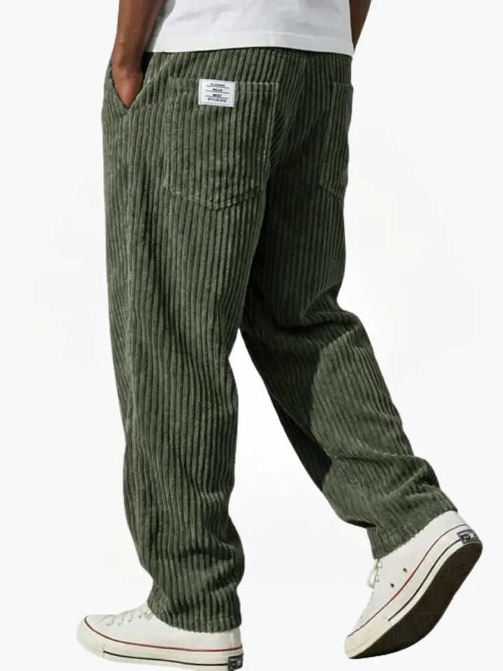 Nolan | Men’s Trousers in a Relaxed Striped Fit
