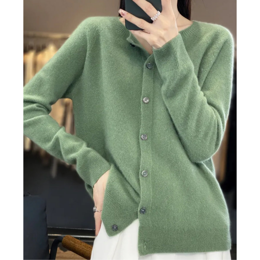Liora | Women’s Cardigan with a Soft Button Front