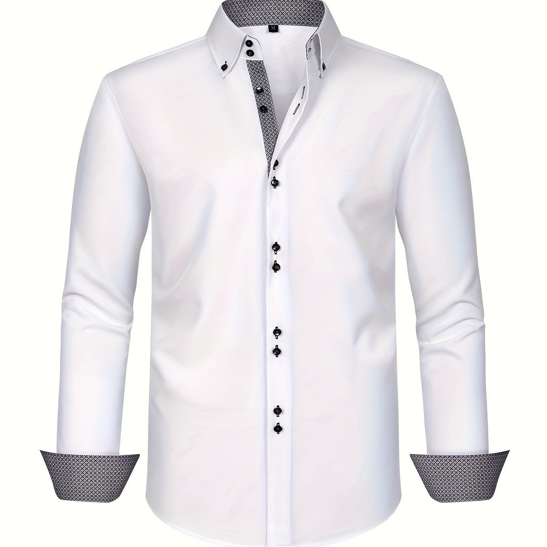 Evan | Men’s Shirt in a Slim Smart Fit