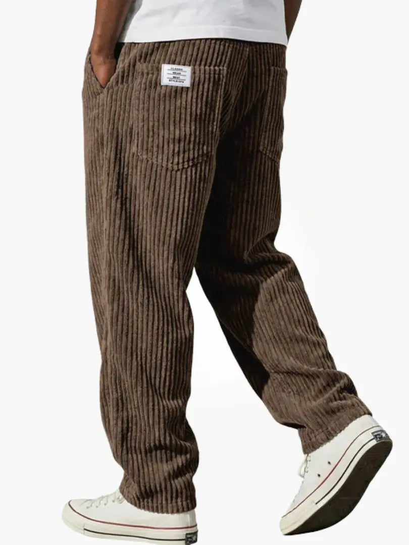 Nolan | Men’s Trousers in a Relaxed Striped Fit