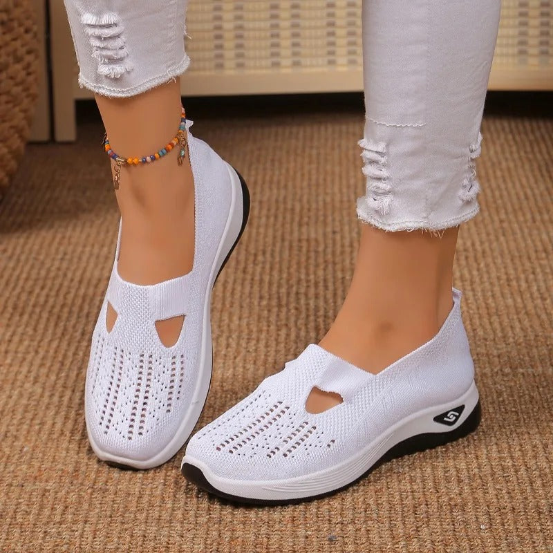 Maya | Women’s Slip-On Trainers featuring a Cut-Out Detail