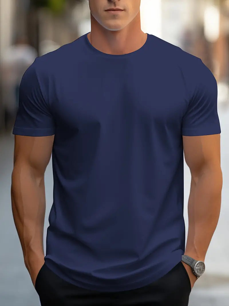 Evan | Men’s T-Shirt in a Clean Crew Neck Fit