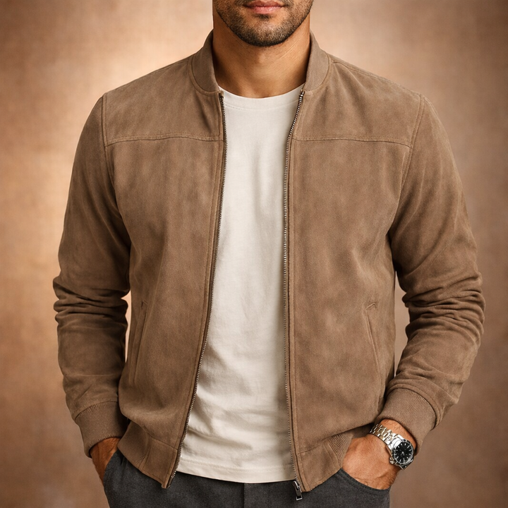 Marlow | Men’s Suede Jacket designed for Easy Layering
