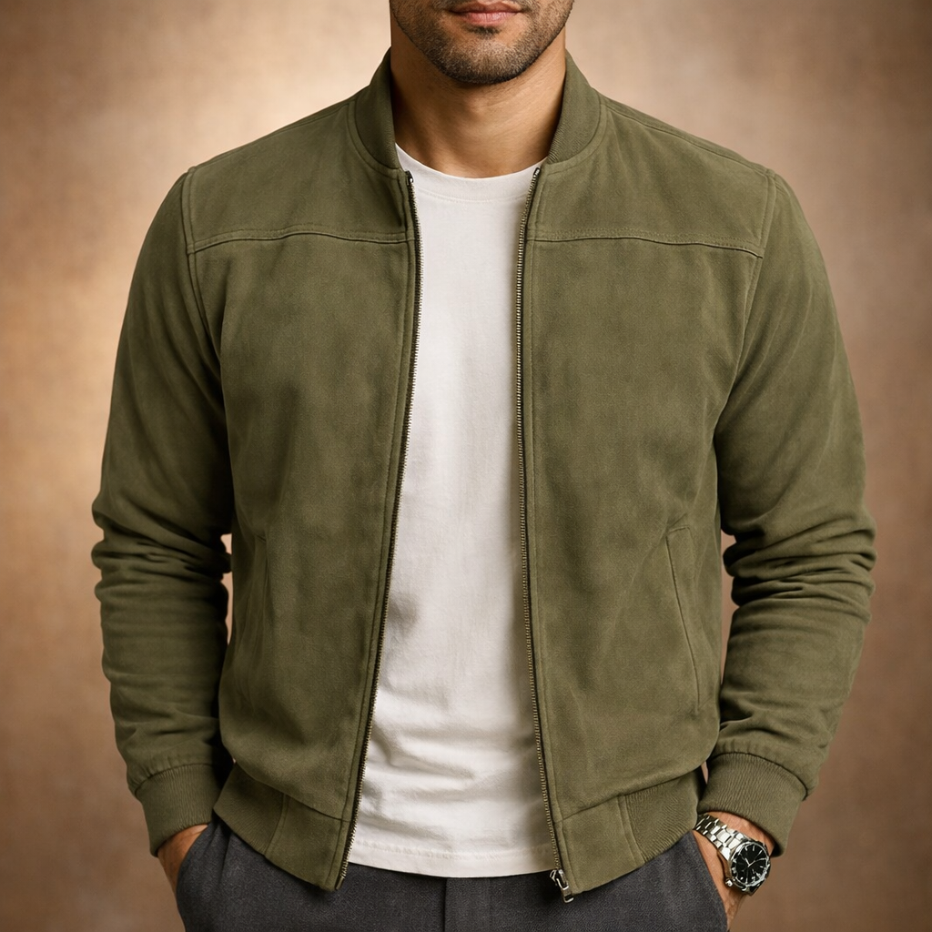 Marlow | Men’s Suede Jacket designed for Easy Layering