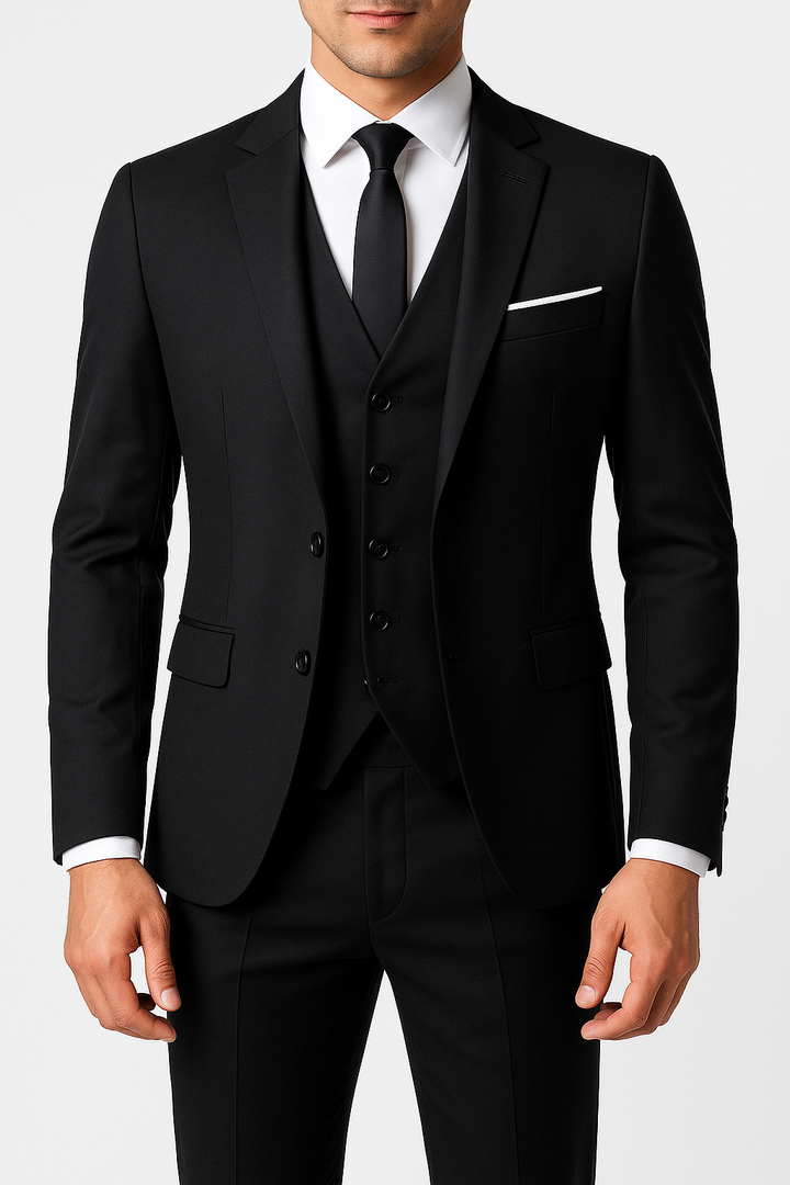 Sebastian | Men’s Three Piece Suit in a Classic Formal Fit